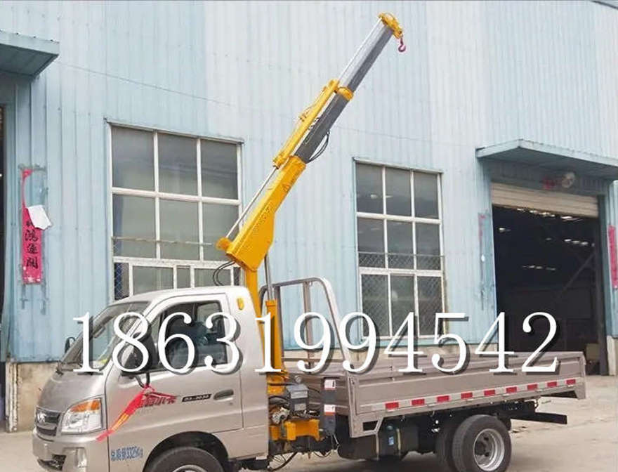 汉川市随车吊机轻卡随车吊机起重升降机吊水泥价格绞盘小吊机那里有